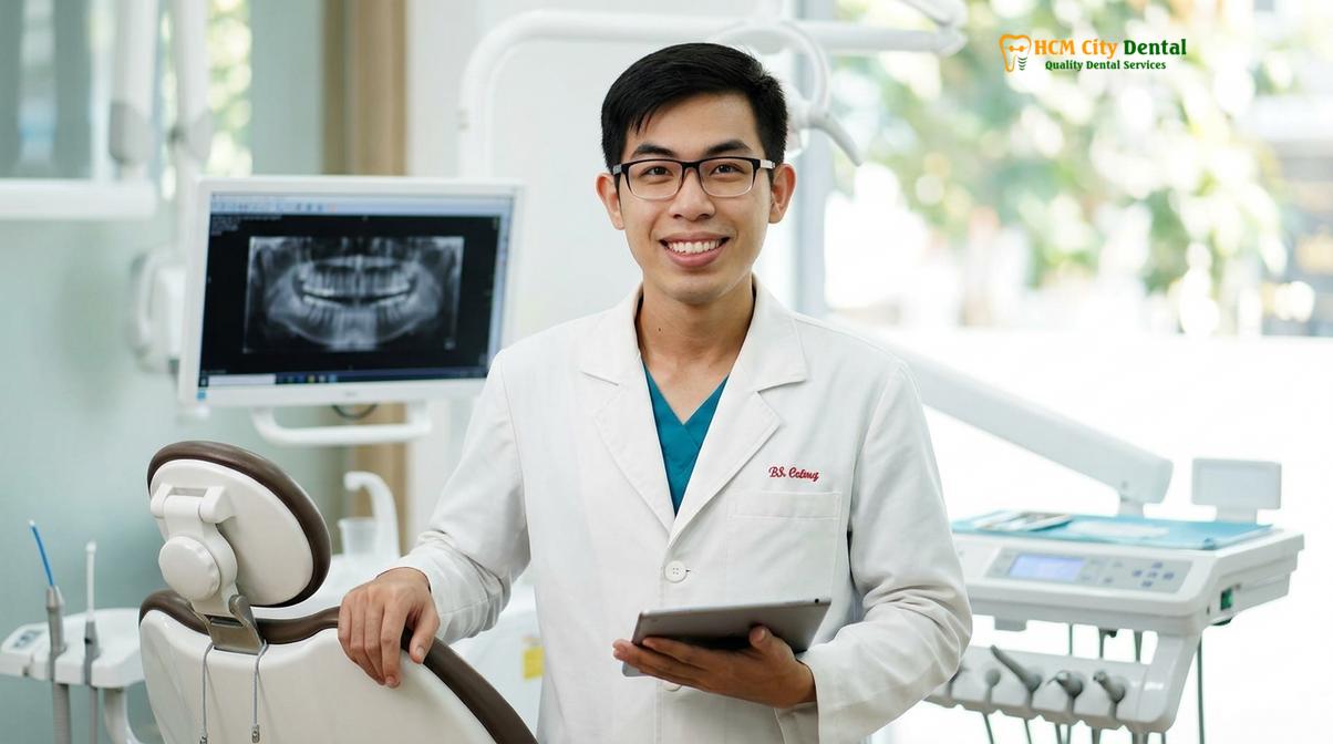 Dr. Nguyen Van Cuong DDS at HCMC Dental Clinic