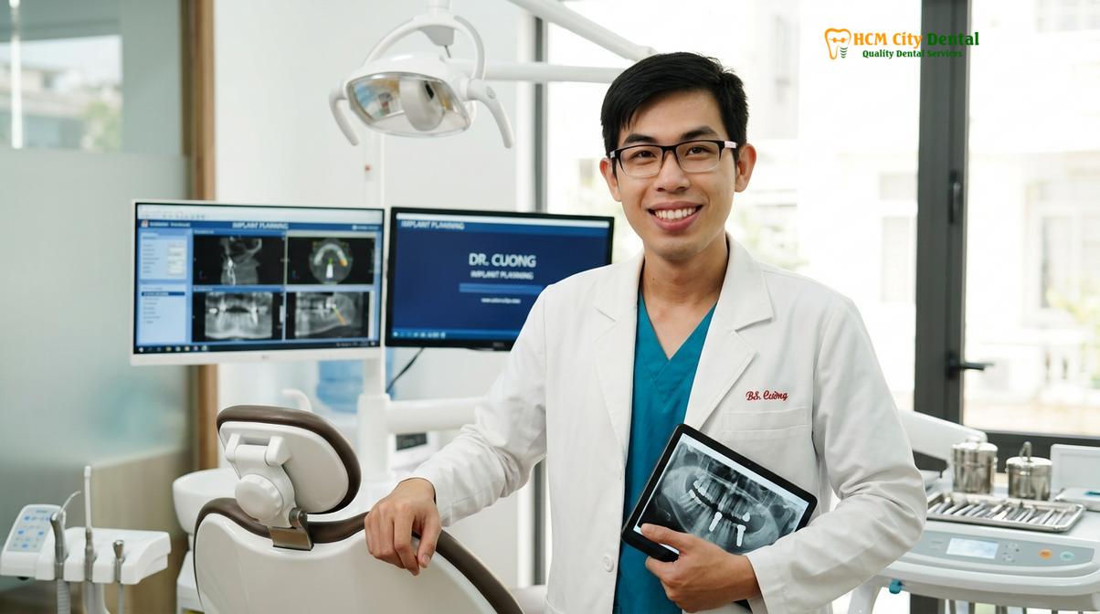Dr. Nguyen Van Cuong DDS at HCMC Dental Clinic
