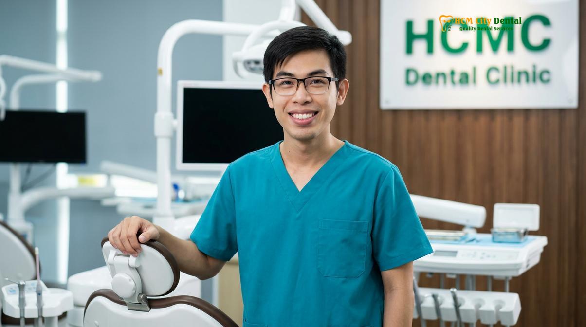 Dr. Nguyen Van Cuong DDS at HCMC Dental Clinic