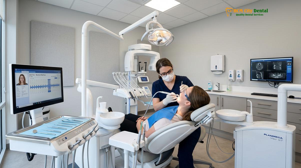 Clinical photography related to dental emergency traveling vietnam