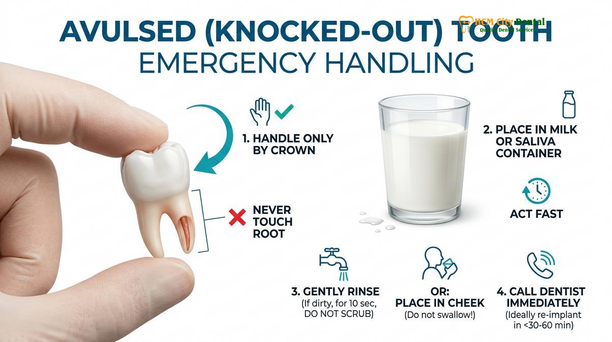 Summary diagram of dental emergency traveling vietnam