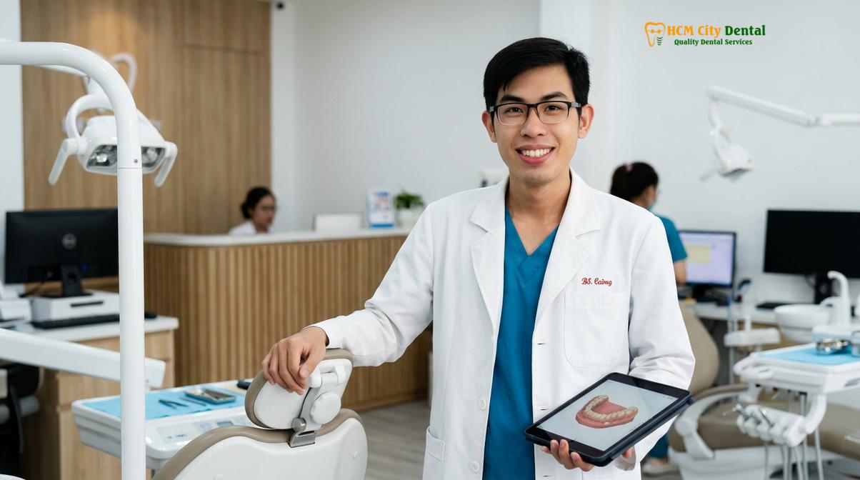 Dr. Nguyen Van Cuong DDS at HCMC Dental Clinic
