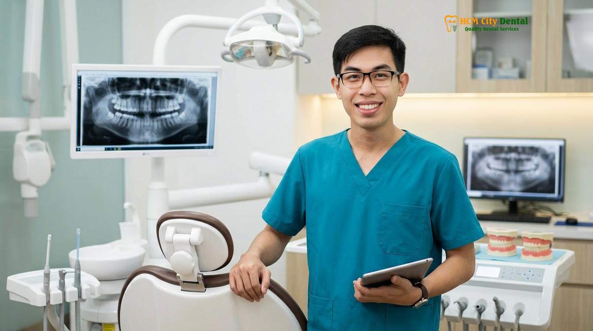 Dr. Nguyen Van Cuong DDS at HCMC Dental Clinic