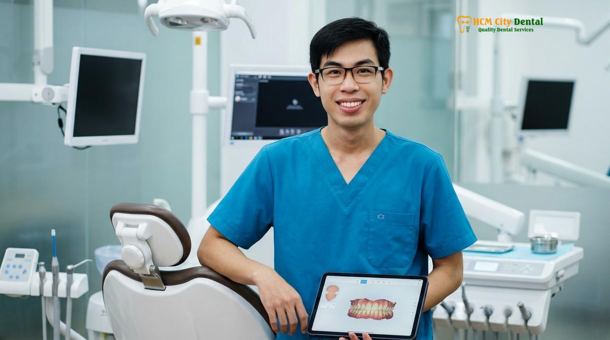 Dr. Nguyen Van Cuong DDS at HCMC Dental Clinic