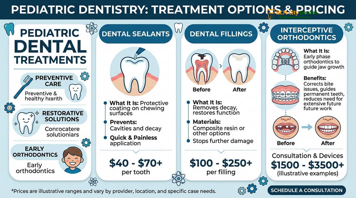 Summary diagram of composite vs glass ionomer fillings kids