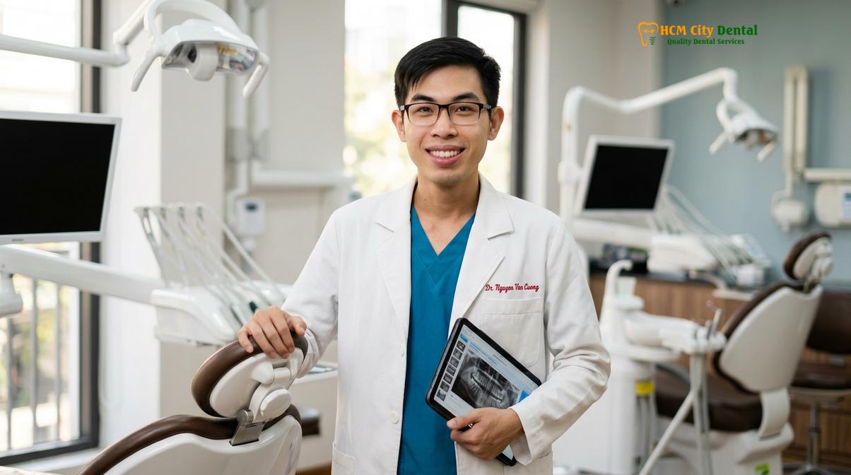Dr. Nguyen Van Cuong DDS at HCMC Dental Clinic