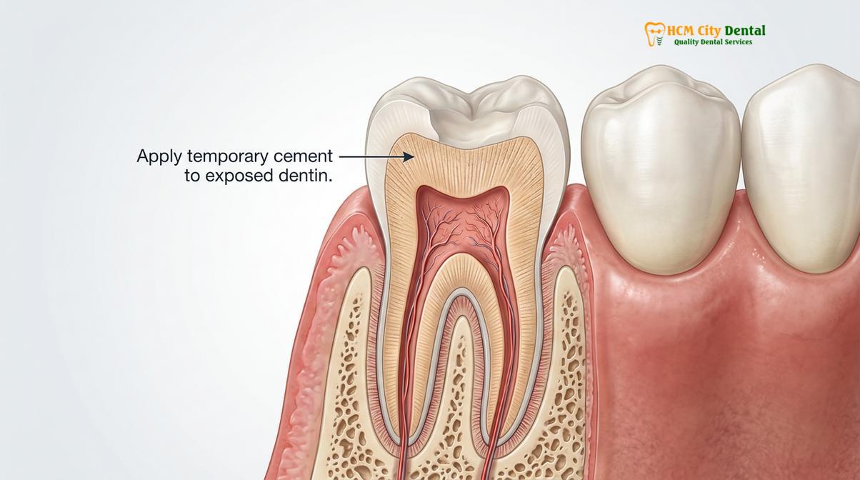 Visual description of dental first aid kit travel