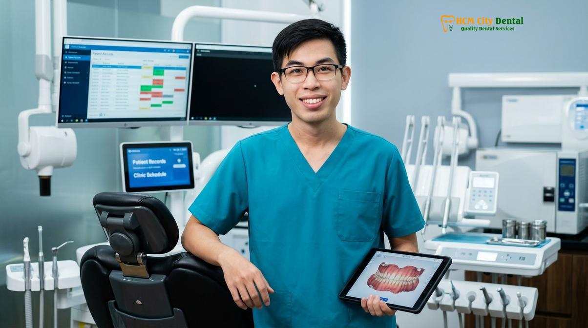 Dr. Nguyen Van Cuong DDS at HCMC Dental Clinic