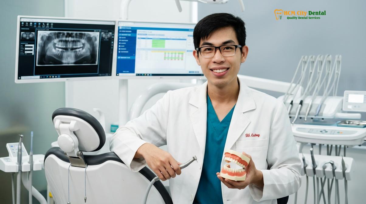 Dr. Nguyen Van Cuong DDS at HCMC Dental Clinic