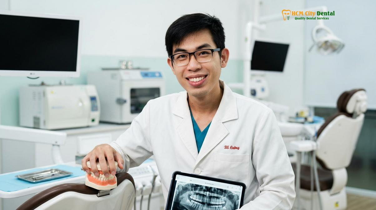 Dr. Nguyen Van Cuong DDS at HCMC Dental Clinic
