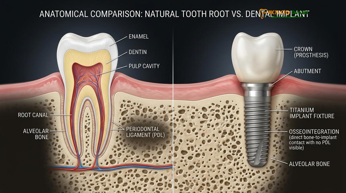 Clinical photography related to dental implant cost Vietnam vs UK