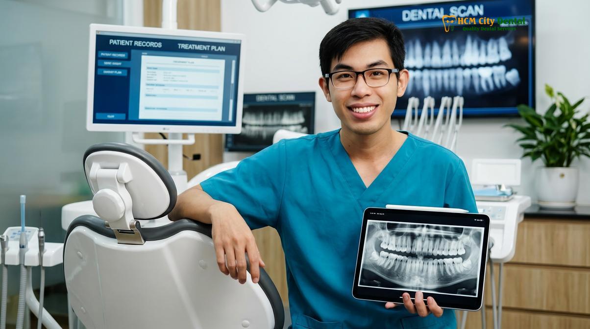 Dr. Nguyen Van Cuong DDS at HCMC Dental Clinic