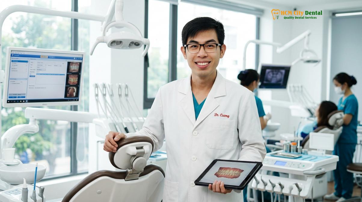 Dr. Nguyen Van Cuong DDS at HCMC Dental Clinic
