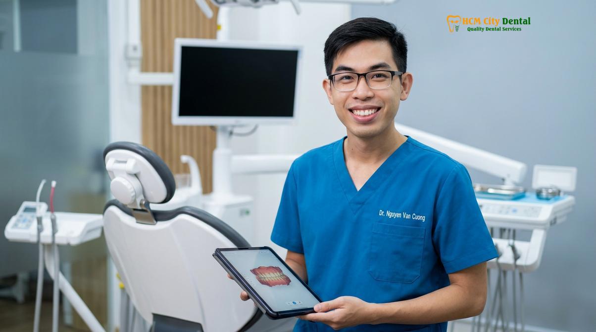 Dr. Nguyen Van Cuong DDS at HCMC Dental Clinic