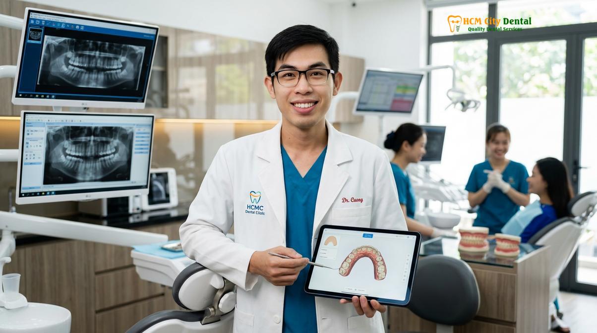 Dr. Nguyen Van Cuong DDS at HCMC Dental Clinic