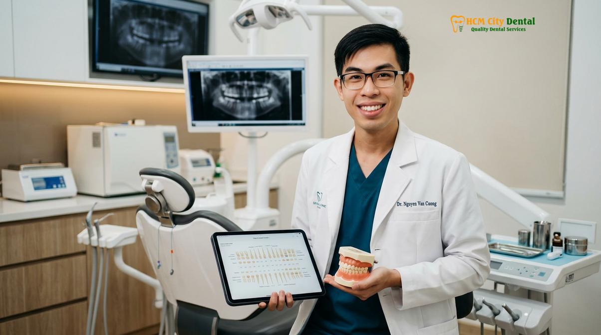 Dr. Nguyen Van Cuong DDS at HCMC Dental Clinic