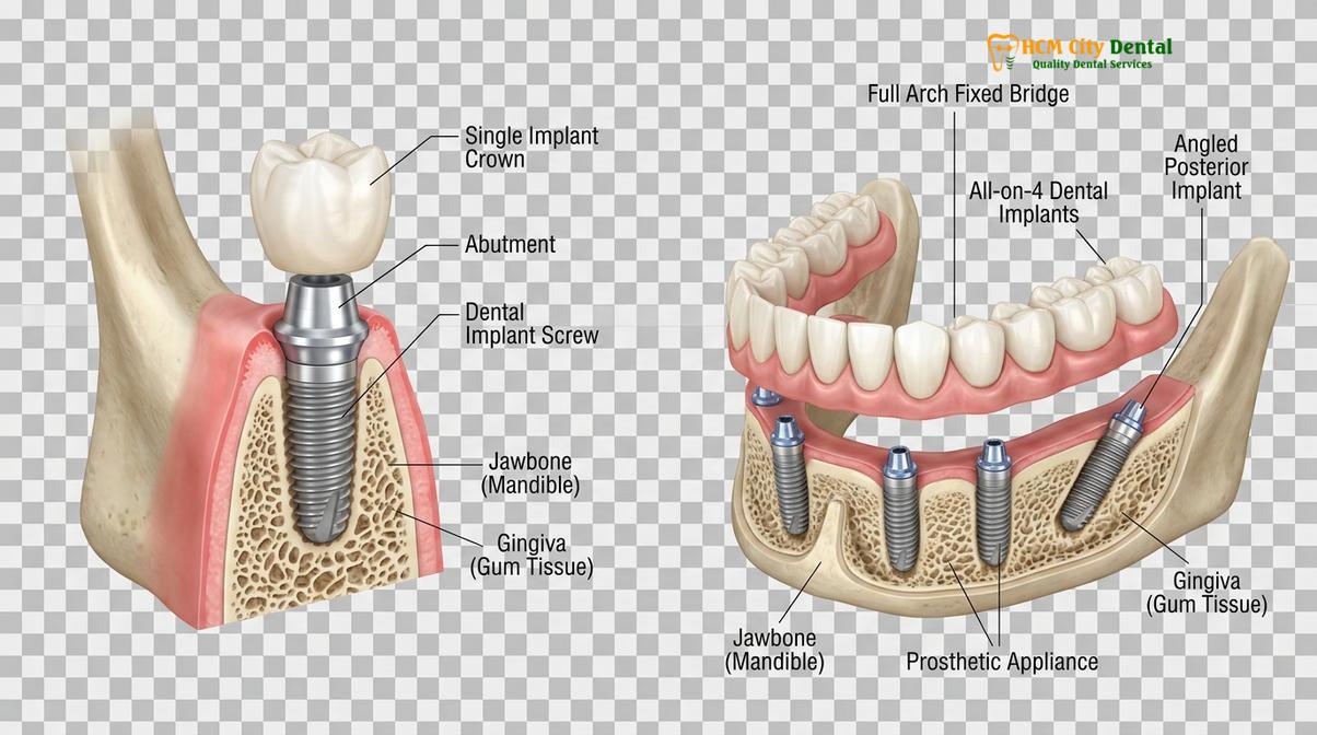 Clinical photography related to dental implants cost