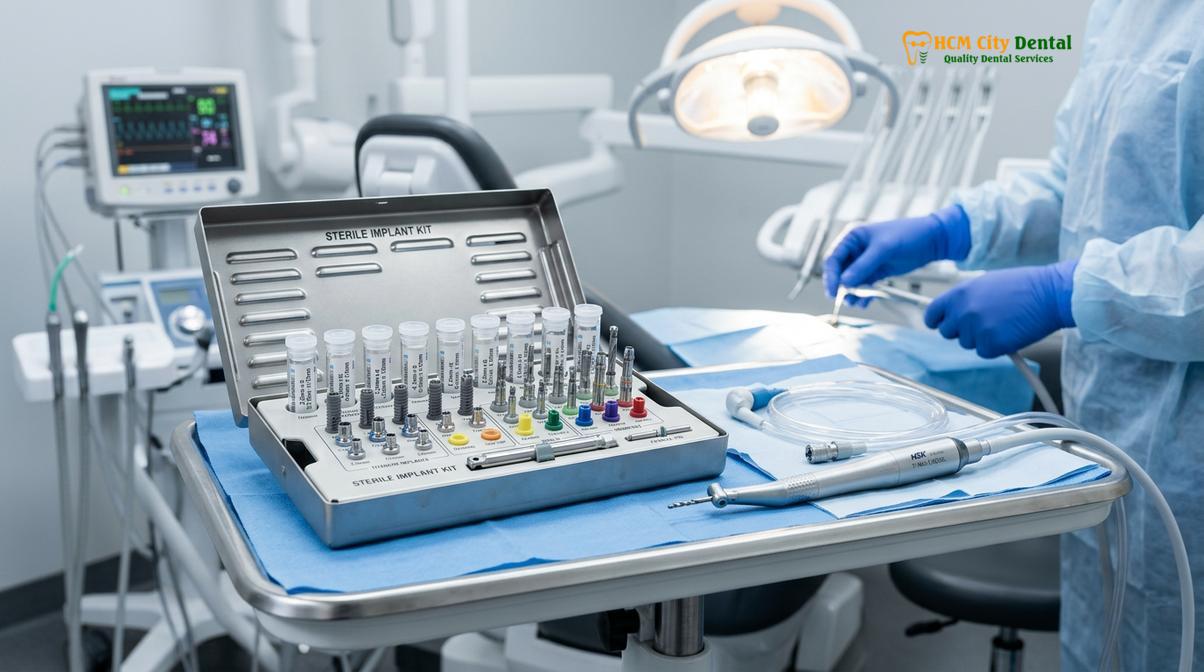 Clinical photography related to dental implants for seniors