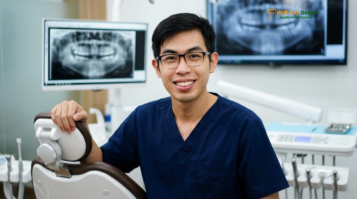 Dr. Nguyen Van Cuong DDS at HCMC Dental Clinic