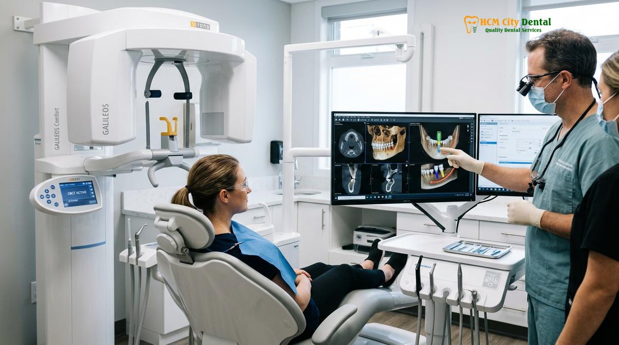 Visual illustration of dental implants vietnam vs thailand