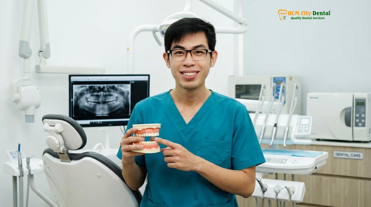 Dr. Nguyen Van Cuong DDS at HCMC Dental Clinic