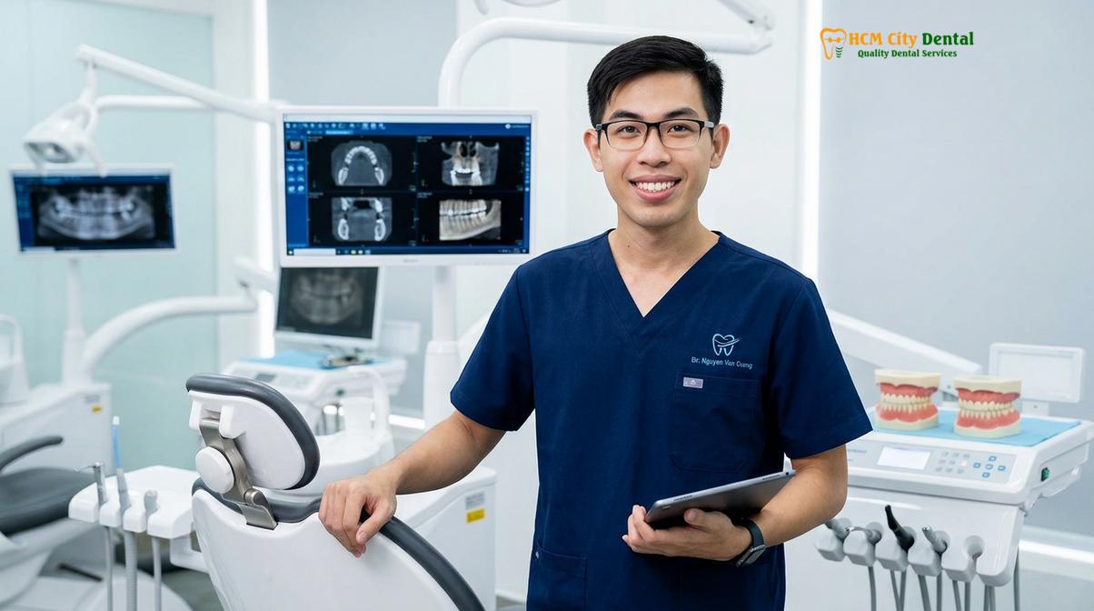 Dr. Nguyen Van Cuong DDS at HCMC Dental Clinic