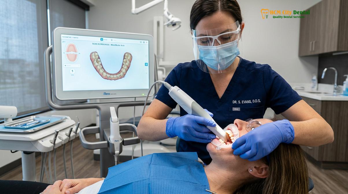 Clinical illustration of dental inlay cost vietnam vs australia