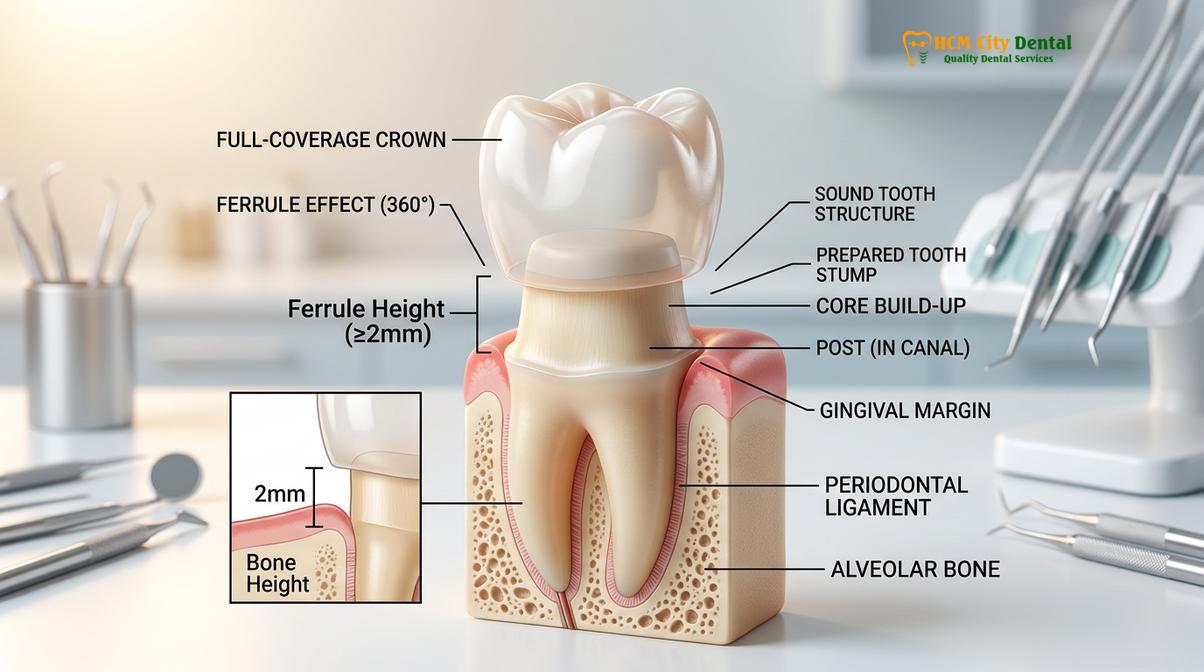 Visual description of Dental Inlay Onlay Overlay vs Crown Guide