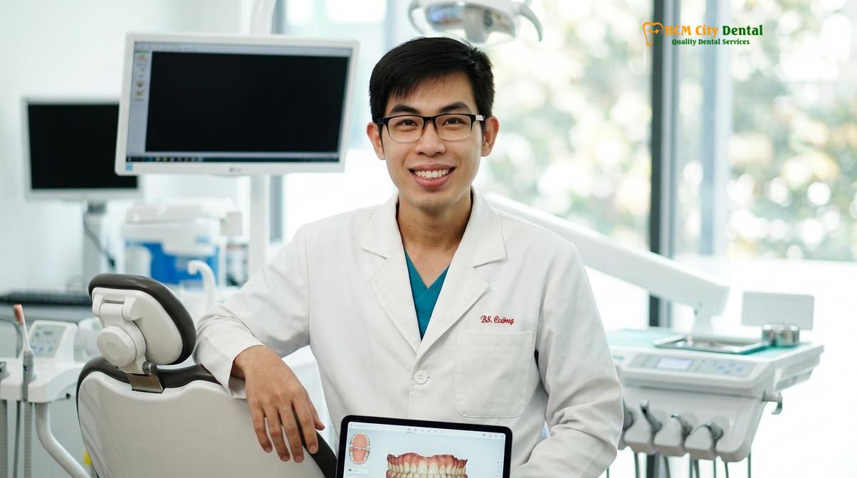Dr. Nguyen Van Cuong DDS at HCMC Dental Clinic