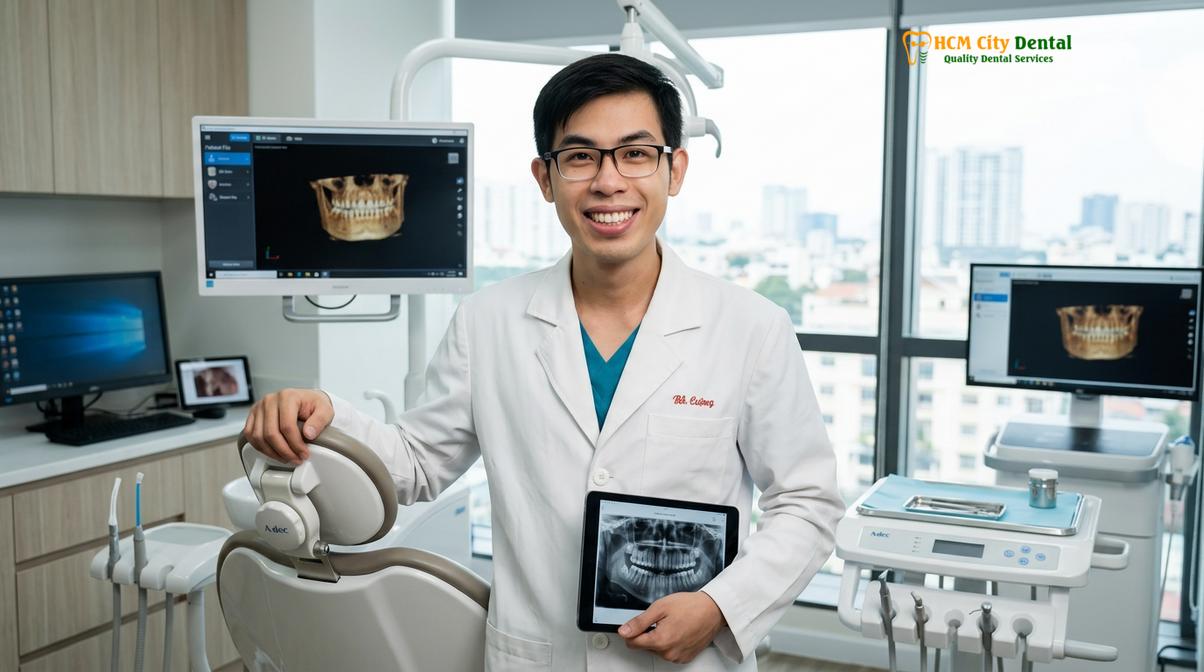 Dr. Nguyen Van Cuong DDS at HCMC Dental Clinic