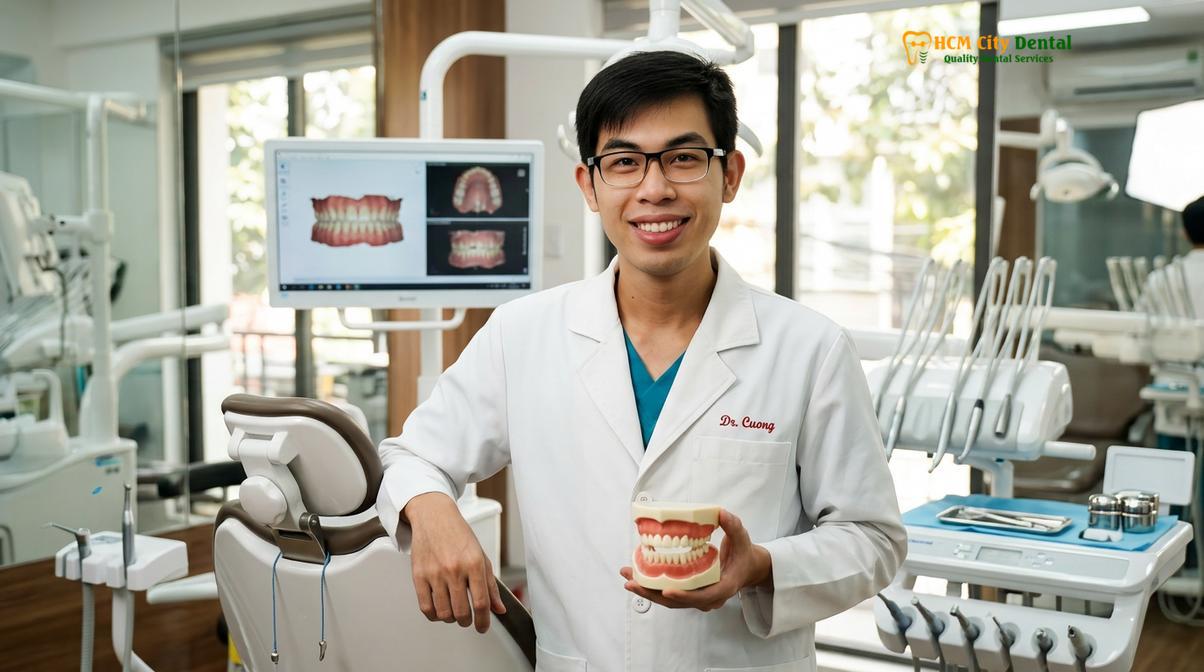 Dr. Nguyen Van Cuong DDS at HCMC Dental Clinic