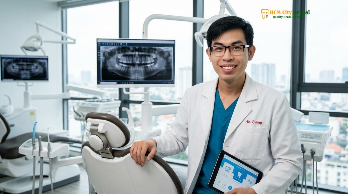 Dr. Nguyen Van Cuong DDS at HCMC Dental Clinic