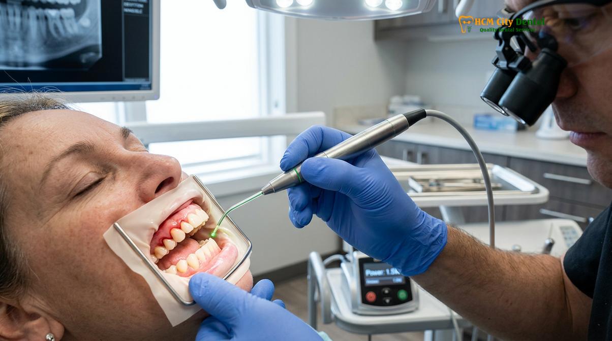 Clinical photography related to dental insurance gum disease