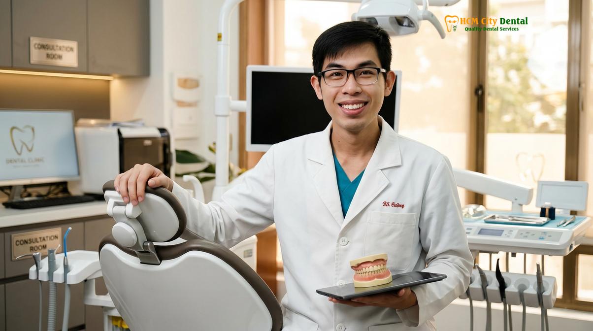Dr. Nguyen Van Cuong DDS at HCMC Dental Clinic