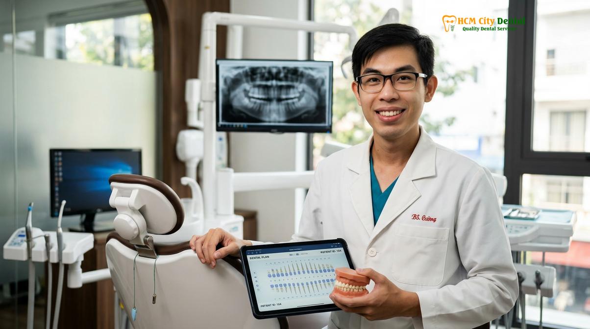 Dr. Nguyen Van Cuong DDS at HCMC Dental Clinic
