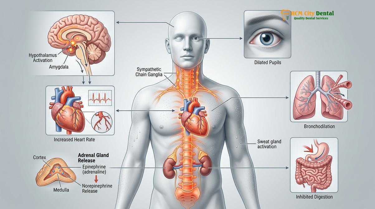 Visual illustration of dental phobia vs anxiety