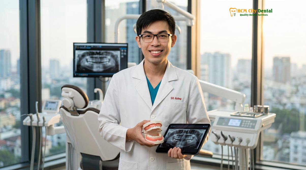 Dr. Nguyen Van Cuong DDS at HCMC Dental Clinic