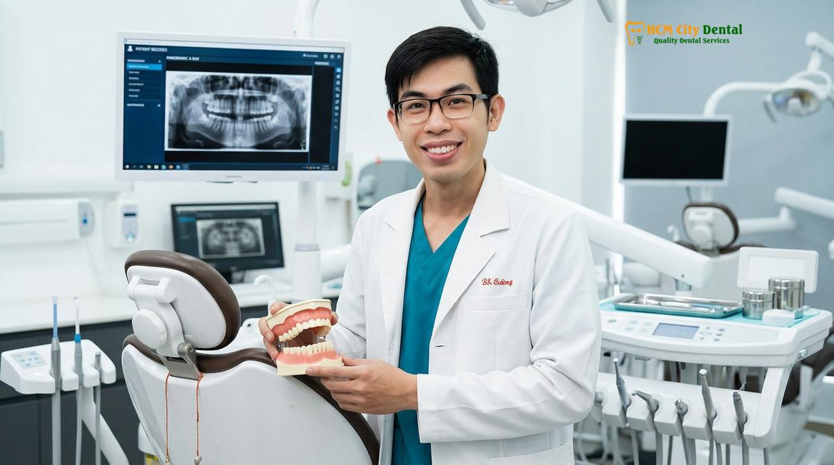 Dr. Nguyen Van Cuong DDS at HCMC Dental Clinic