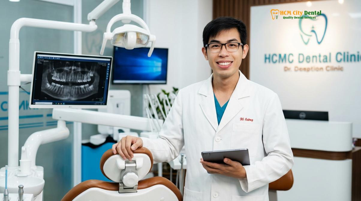 Dr. Nguyen Van Cuong DDS at HCMC Dental Clinic