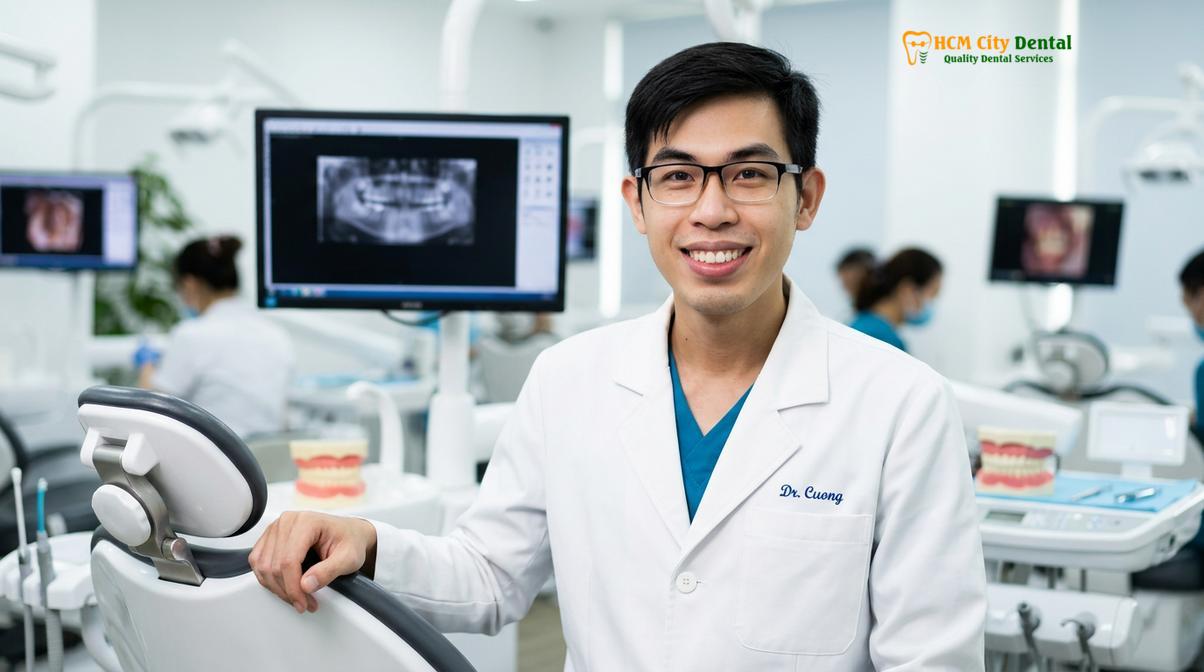 Dr. Nguyen Van Cuong DDS at HCMC Dental Clinic