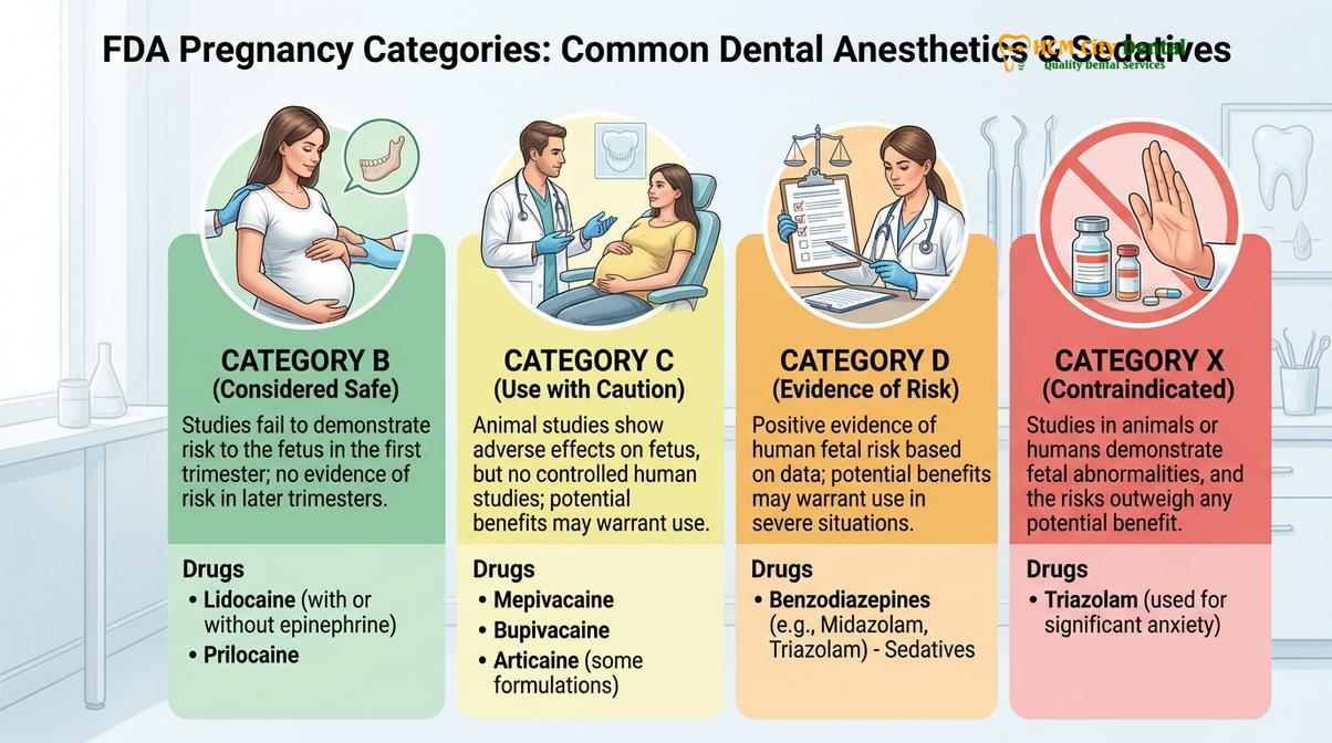 Clinical photography related to dental sedation pregnancy breastfeeding