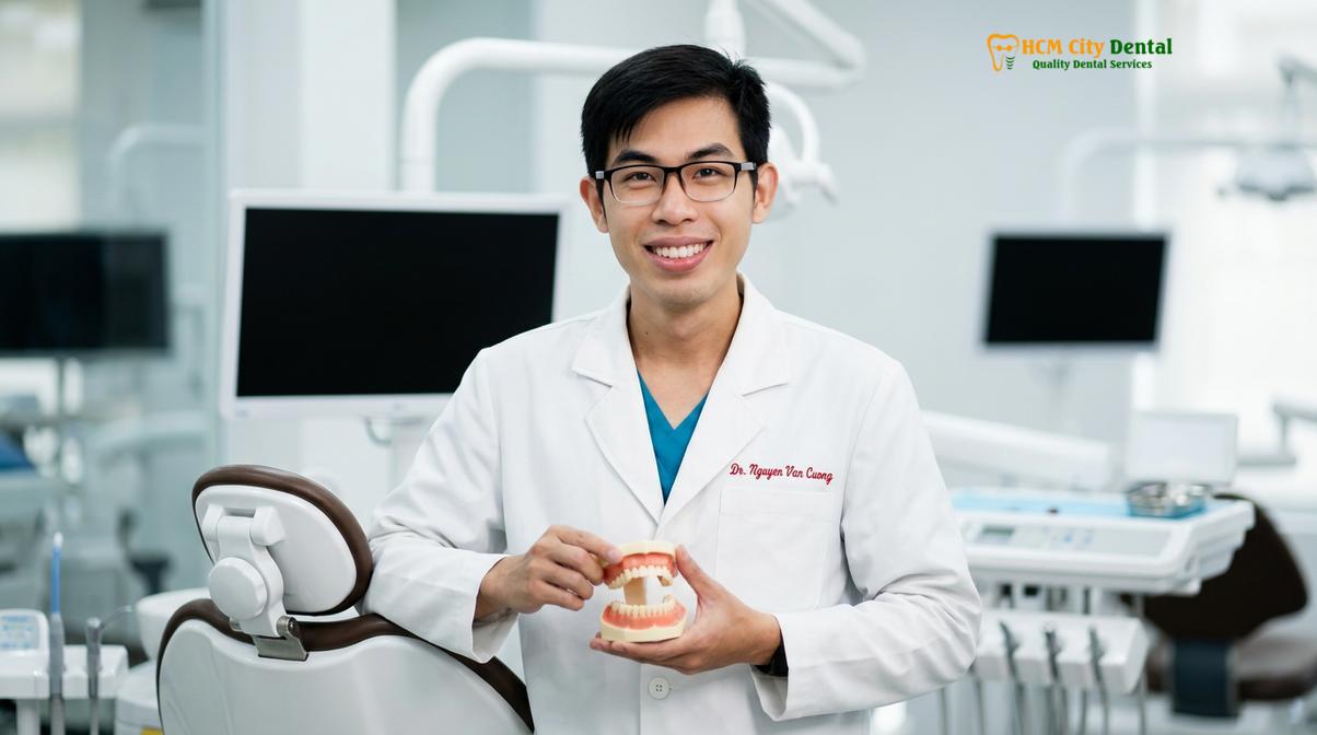 Dr. Nguyen Van Cuong DDS at HCMC Dental Clinic