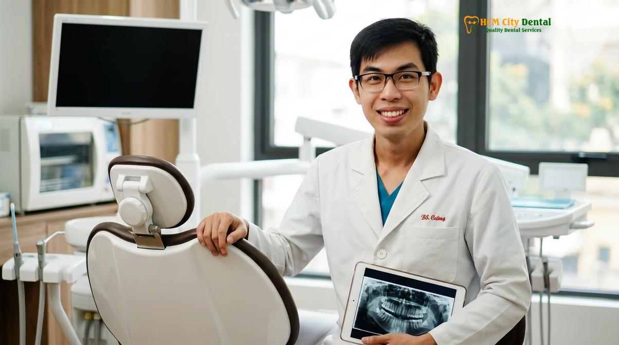 Dr. Nguyen Van Cuong DDS at HCMC Dental Clinic