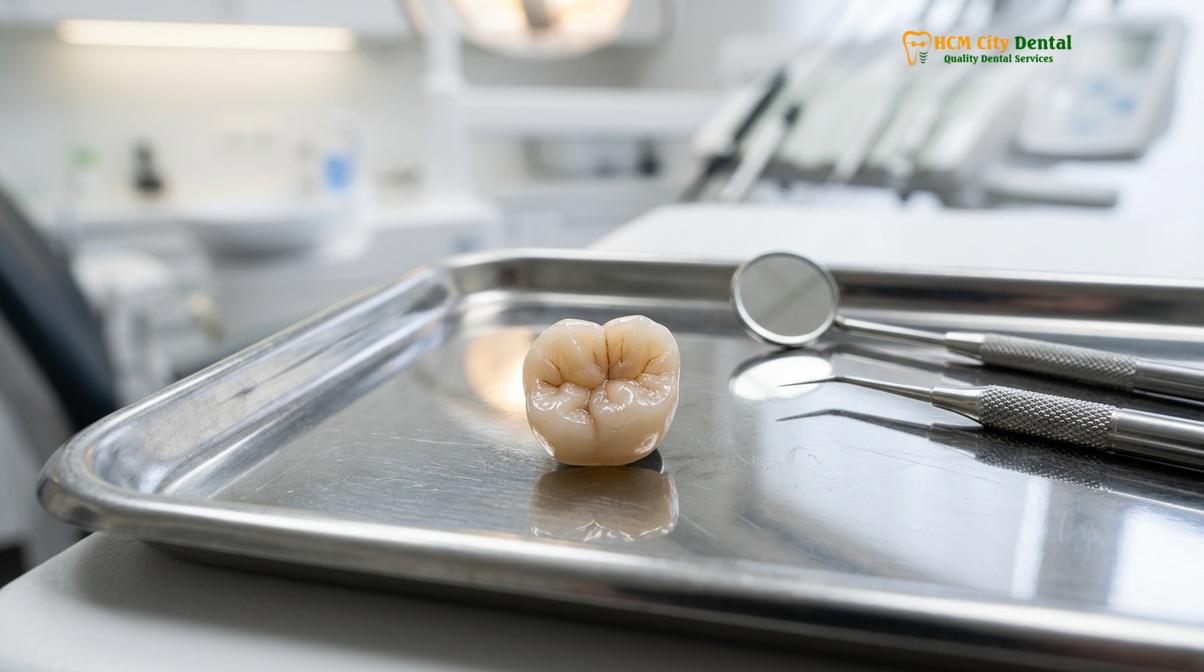 Visual description of dental tourism vietnam inlays onlays