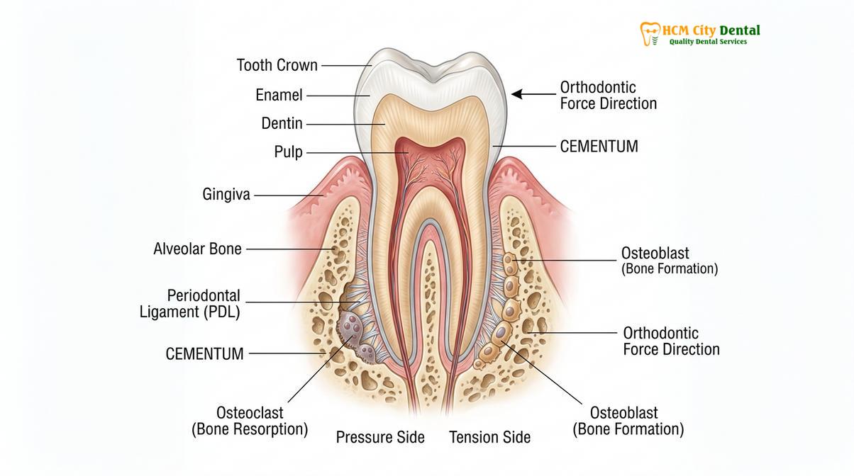 Clinical photography related to dental tourism Vietnam orthodontic retention