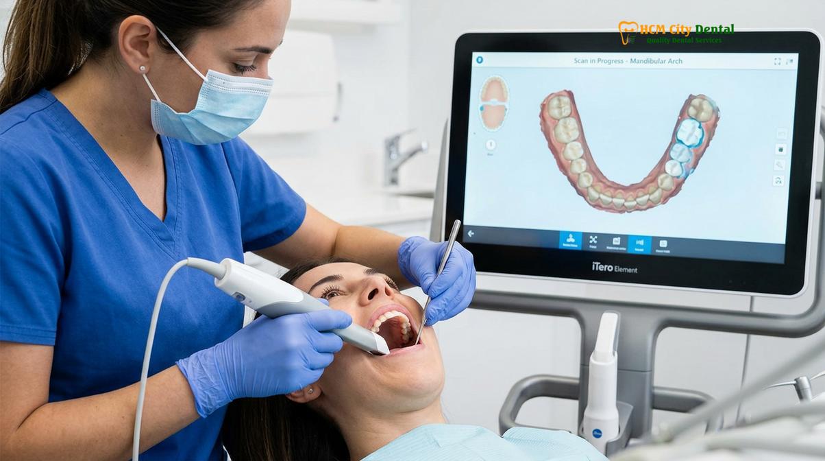 Visual description of dental tourism Vietnam orthodontic retention