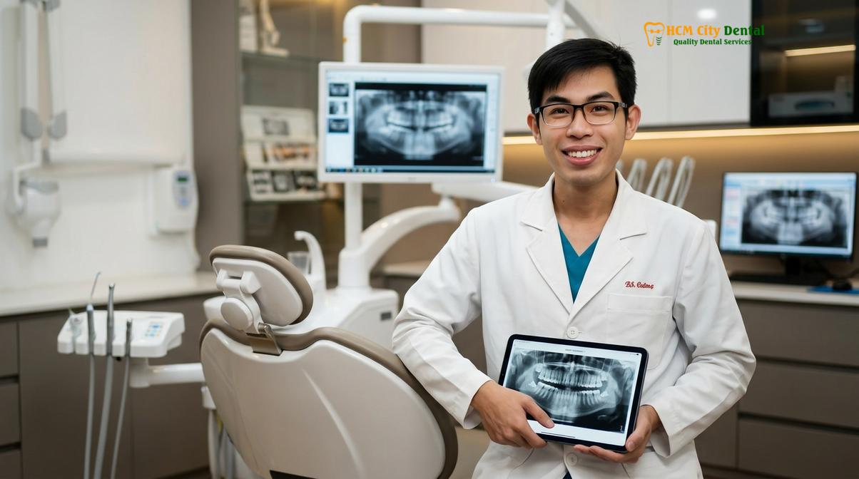 Dr. Nguyen Van Cuong DDS at HCMC Dental Clinic