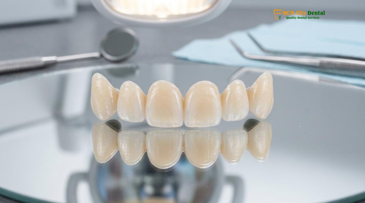 Visual illustration of dental tourism vietnam veneers