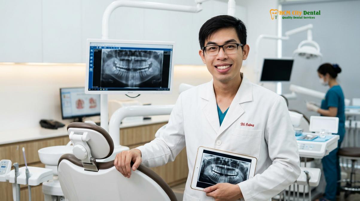 Dr. Nguyen Van Cuong DDS at HCMC Dental Clinic