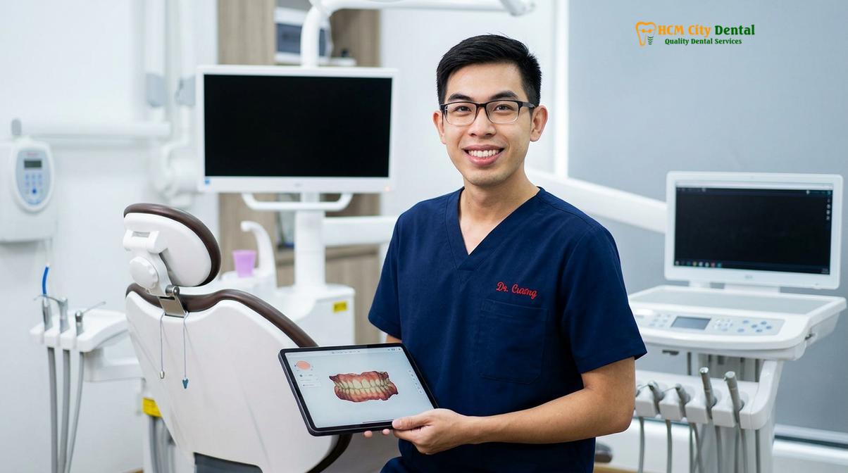 Dr. Nguyen Van Cuong DDS at HCMC Dental Clinic